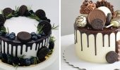 Cake decor with cookies: original design options for delicacies