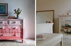 How to update a bedside table with your own hands: decor options with photos