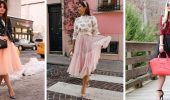 What to wear with a tulle skirt in September 2023: examples with photos