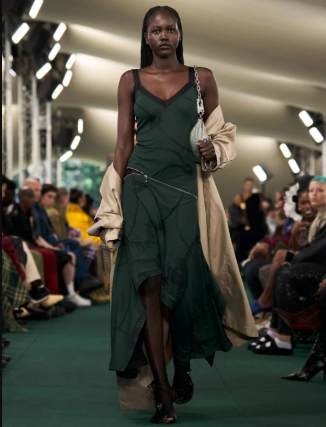Самые топовые оттенки зеленого в сезоне весна-лето 2024 на Milan Fashion Week (+бонус-видео) 10