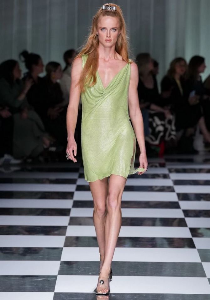 Самые топовые оттенки зеленого в сезоне весна-лето 2024 на Milan Fashion Week (+бонус-видео) 5