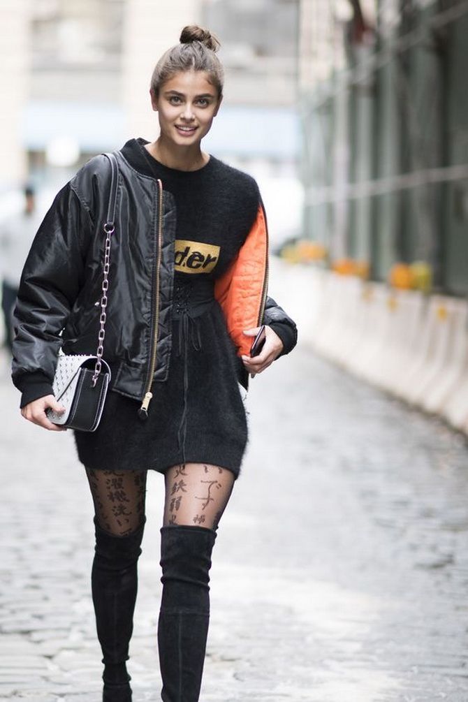 Как носить куртку-бомбер: стильные осенние образы для женщин 15