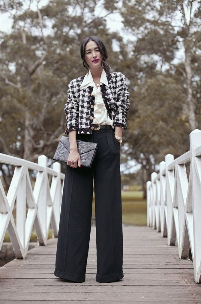 Chanel-Jacke: Wie und womit man eine Ikone des Stils und der Eleganz trägt 3