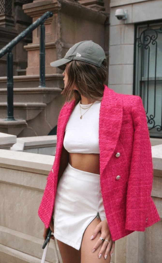 Chanel-Jacke: Wie und womit man eine Ikone des Stils und der Eleganz trägt 13