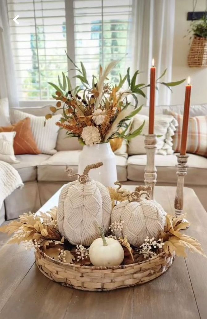 How to decorate a house in autumn style: decor ideas 7