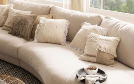 A cozy touch: how to decorate the interior with decorative pillows