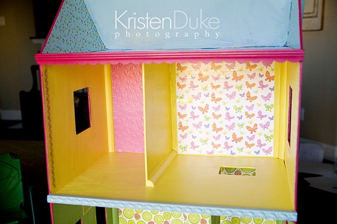 How to make a children’s dollhouse with your own hands (+ bonus video) 3