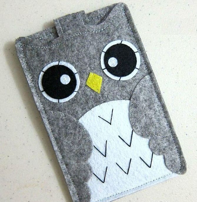 How to make a felt phone case with your own hands: a step-by-step master class 1