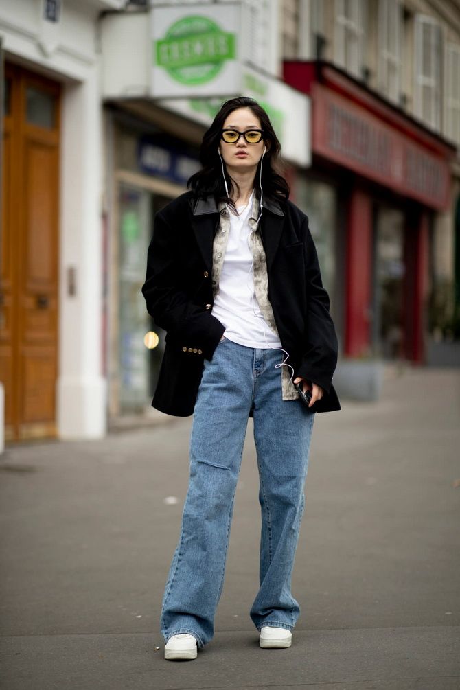 How to Wear Jeans with Sneakers: 5 Fashionable Combinations (+bonus video) 2