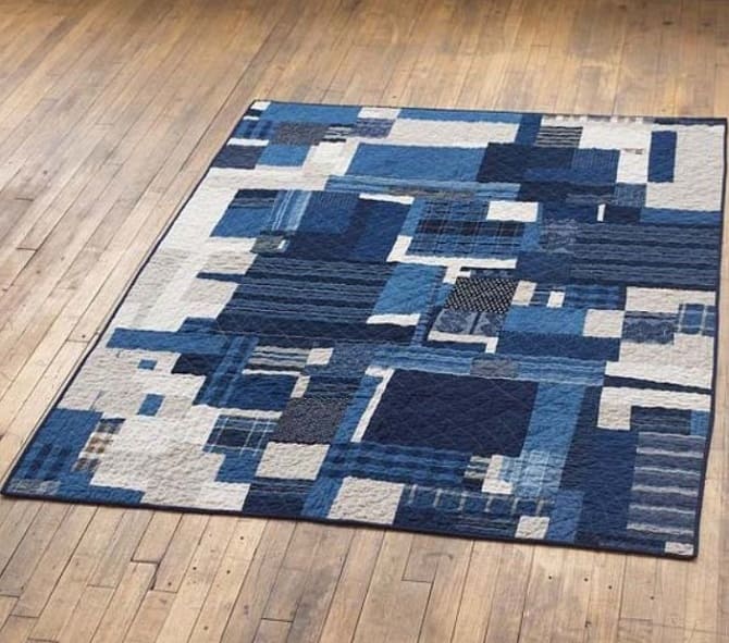 Do-it-yourself rugs for the house: ideas with photos 12