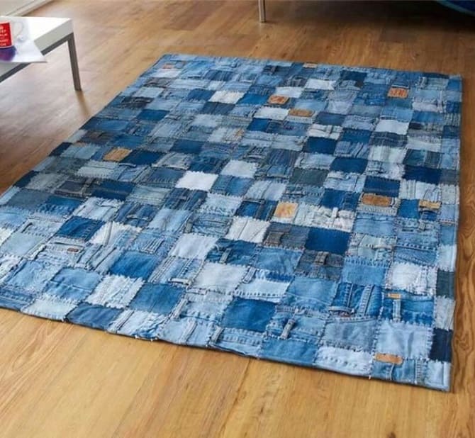 Do-it-yourself rugs for the house: ideas with photos 13