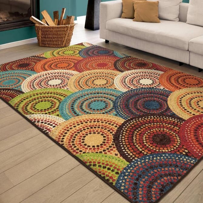 Do-it-yourself rugs for the house: ideas with photos 17