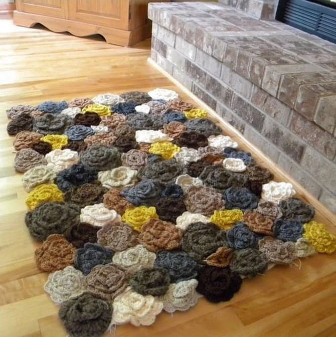 Do-it-yourself-Teppiche für das Haus: Ideen mit Fotos 3