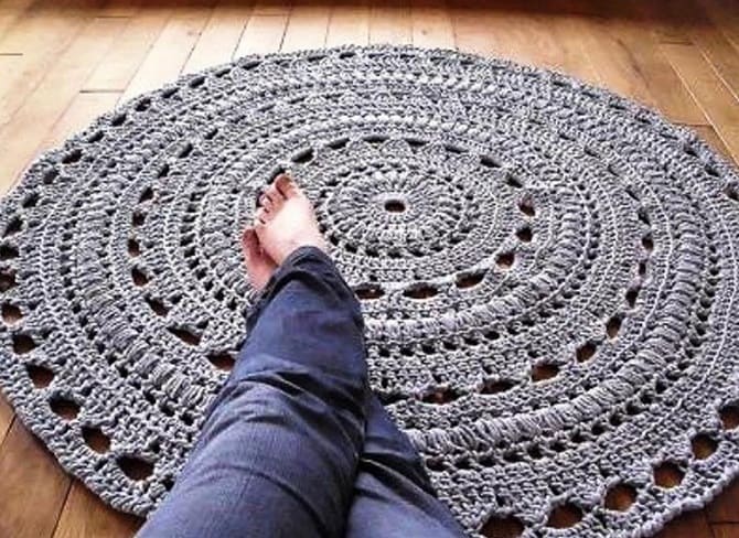 Do-it-yourself rugs for the house: ideas with photos 5