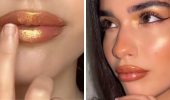 Медовые губы — новый тренд в осеннем макияже 2023