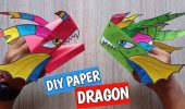 TikTok trends: how to make a paper dragon on your hand (+ bonus video)