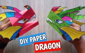 Тренды TikTok: как сделать дракона из бумаги на руку (+бонус-видео)