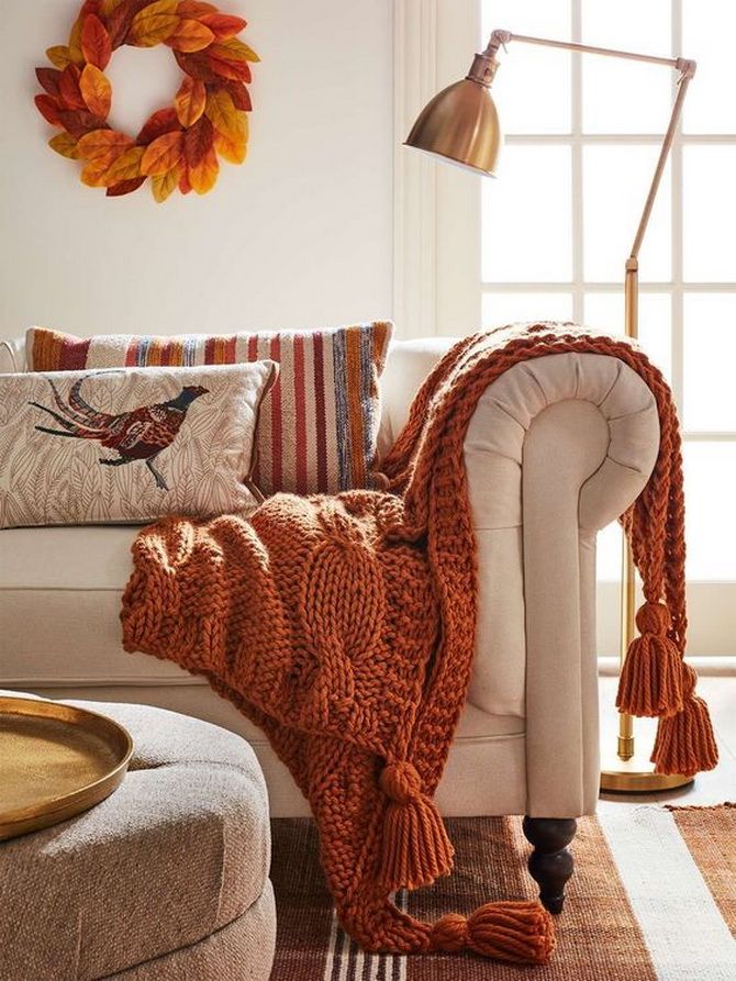 How to decorate a house in autumn style: decor ideas 1