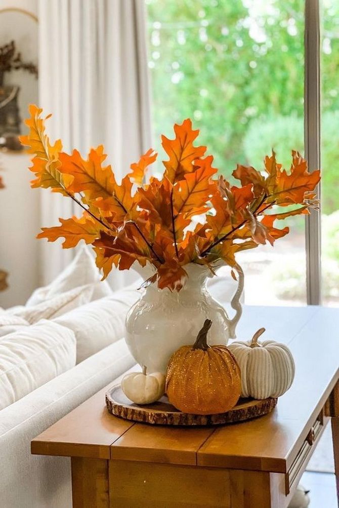 How to decorate a house in autumn style: decor ideas 4