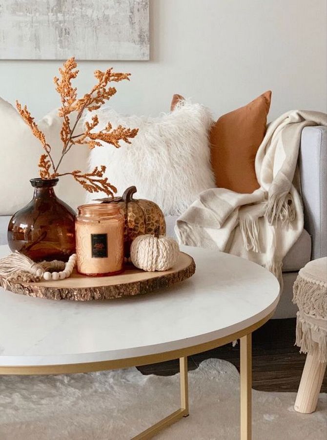 How to decorate a house in autumn style: decor ideas 11