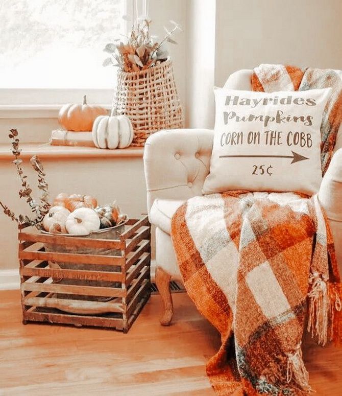 How to decorate a house in autumn style: decor ideas 12