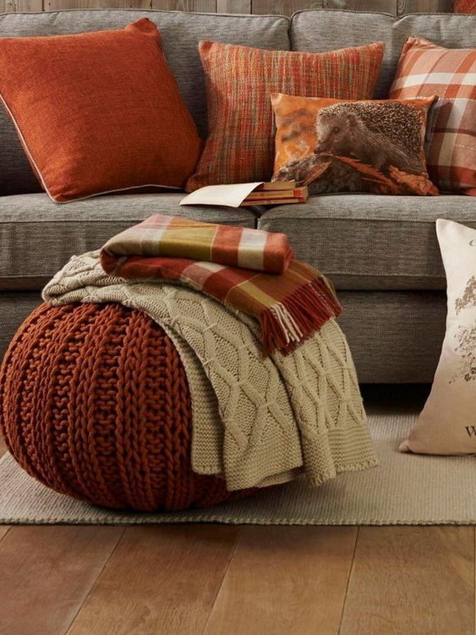 How to decorate a house in autumn style: decor ideas 2