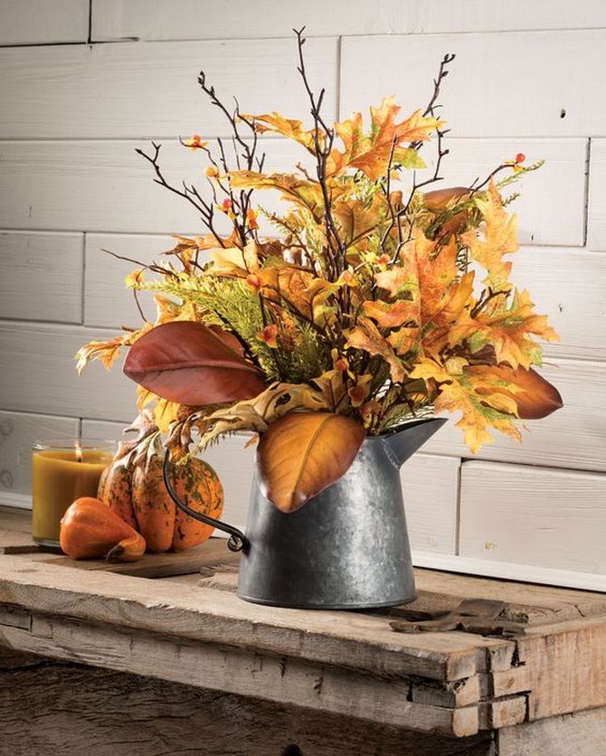 How to decorate a house in autumn style: decor ideas 3