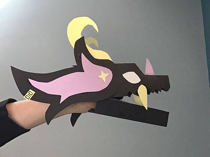 TikTok trends: how to make a paper dragon on your hand (+ bonus video) 4