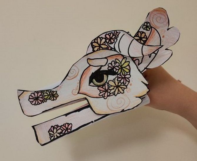 TikTok trends: how to make a paper dragon on your hand (+ bonus video) 14