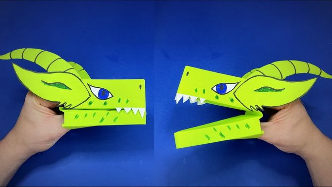 TikTok trends: how to make a paper dragon on your hand (+ bonus video) 15