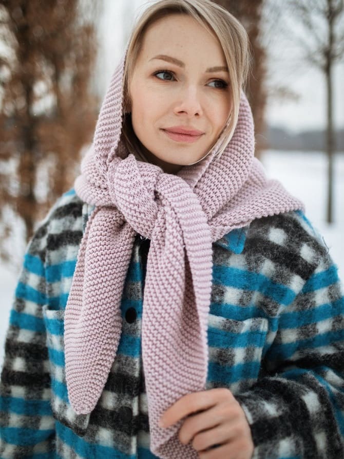 Модные женские платки осень 2023: отличная альтернатива шарфу 13