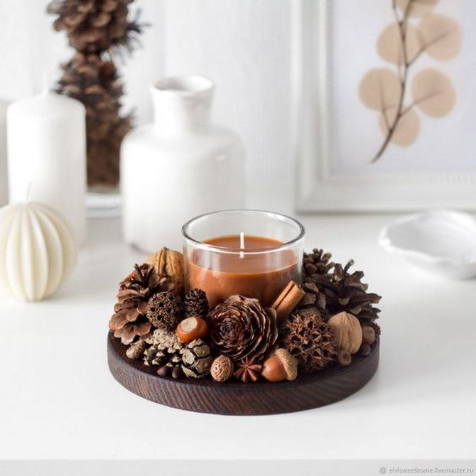 Pine cone decor: original designs for the holiday 5