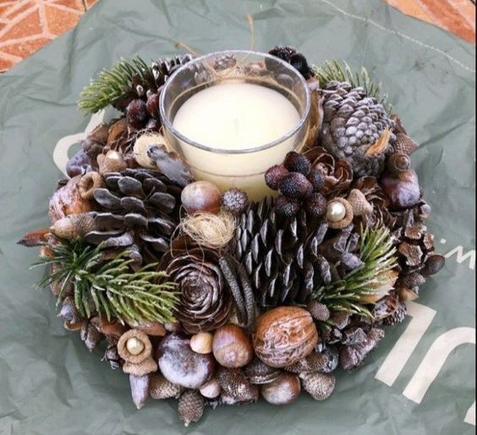 Pine cone decor: original designs for the holiday 7