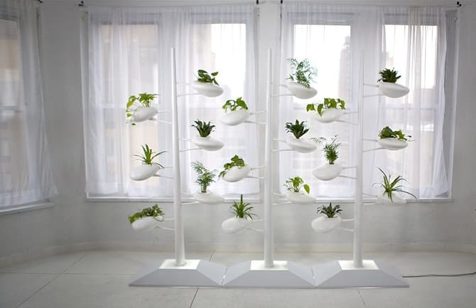 DIY flower shelves: interesting ideas with photos 1