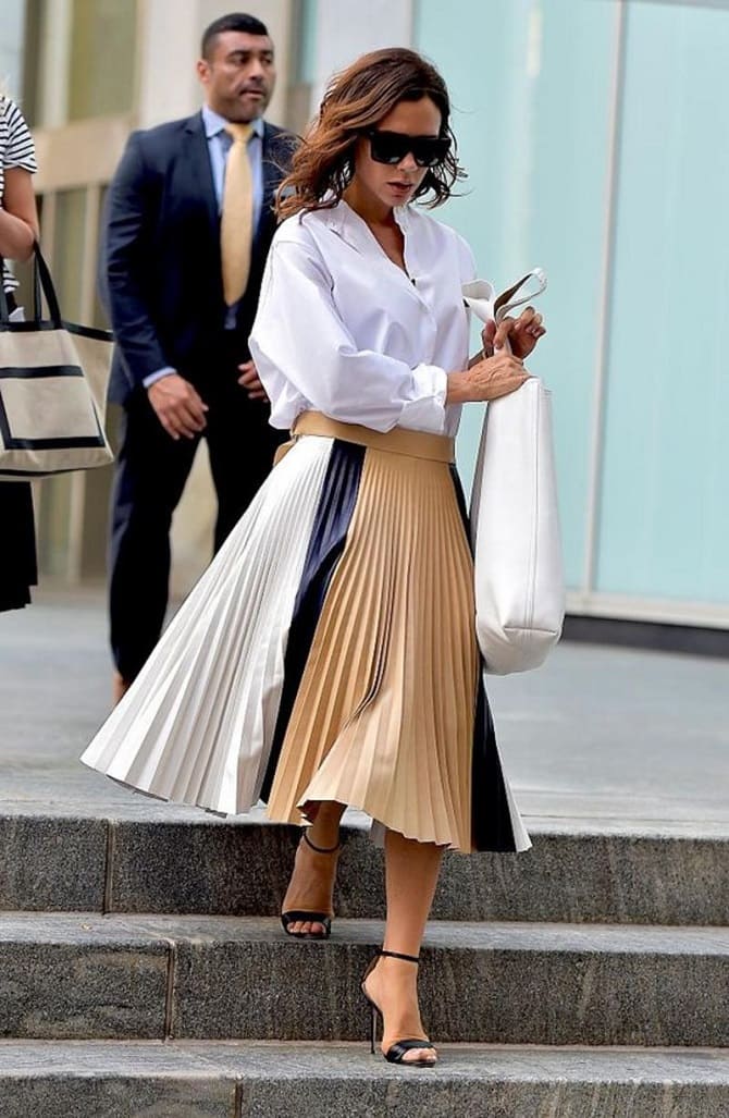 Fashionable pleated skirt for autumn 2023: current models, what to wear with 1