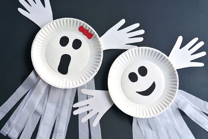 Children’s Halloween crafts with step-by-step master class 7