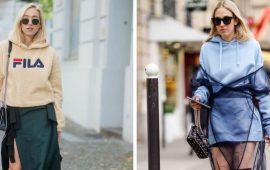 What to wear with a hoodie in fall 2023: fashion ideas for women