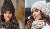 Модные вязаные шапки на зиму 2023-2024: актуальные модели