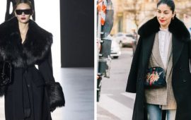 The most fashionable black coats of the cold season 2023-2024