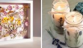 Beautiful crafts from dried flowers: ideas with photos