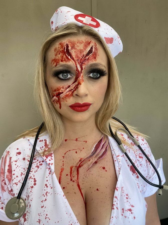 Как сделать искусственную кровь для костюма на Хэллоуин 15