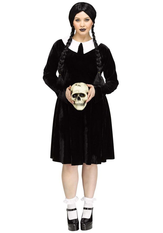 Wednesday Addams Halloween-Kostüm: Fotobeispiele von Bildern 4