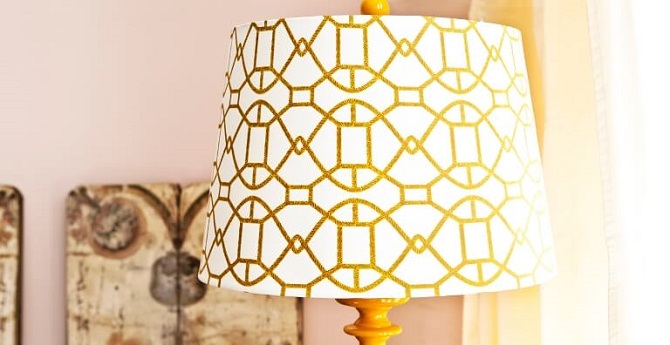 DIY-Lampenschirm aus Stoff: Dekorationsideen mit Fotos 1