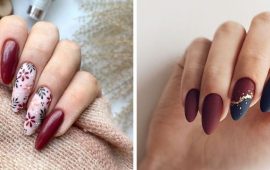 Burgundy manicure 2023: fashionable ideas with trendy colors