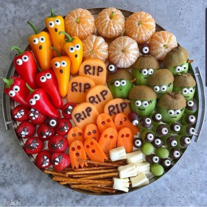 Gruselige Essensdekoration: So dekorieren Sie gewöhnliche Gerichte für Halloween (+ Bonusvideo) 30