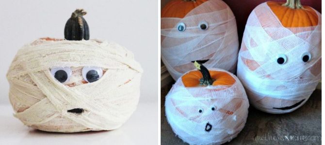 Как украсить тыкву на Хэллоуин без вырезания: креативные поделки для детей и взрослых 10