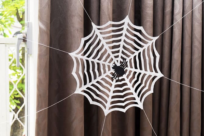 Making paper garlands for Halloween: step-by-step master classes (+ bonus video) 1