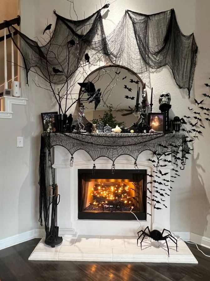 How to decorate your house for Halloween: room decorating ideas 17