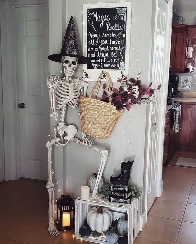 How to decorate your house for Halloween: room decorating ideas 18
