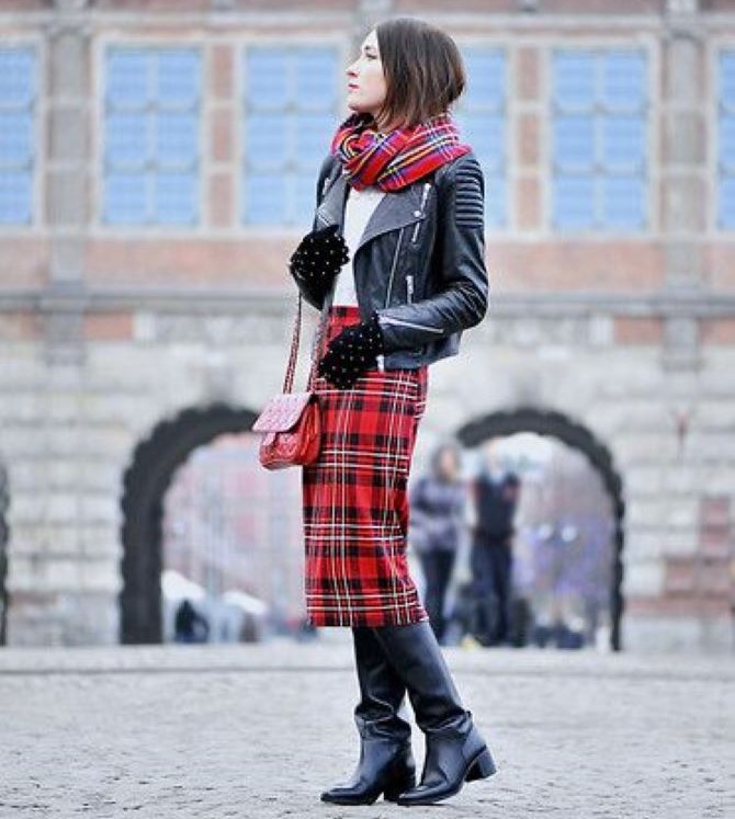 How to wear a plaid skirt: stylish looks for any occasion 8